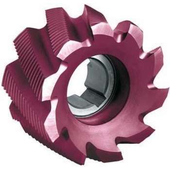 Mantelkopfrees Typ HR HSS-E TiAIN DIN 1880 63x40mm FORMAT