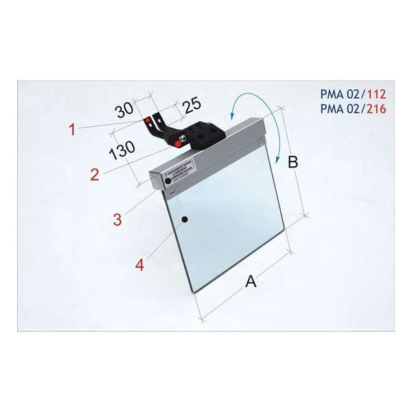 Huvema - Universele beschermkap slijpmachine - BVPMA 02/112 Huvema - Universele beschermkap slijpmachine - BVPMA 02/112