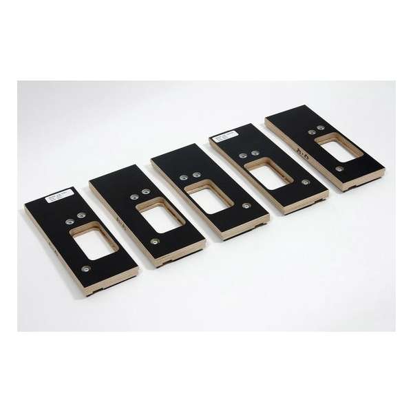 Riens Scharnierfreesmal voor deuren en ramen zonder tochtstrip set 5-delig 89 x 89mm Riens Scharnierfreesmal voor deuren en ramen zonder tochtstrip set 5-delig 89 x 89mm