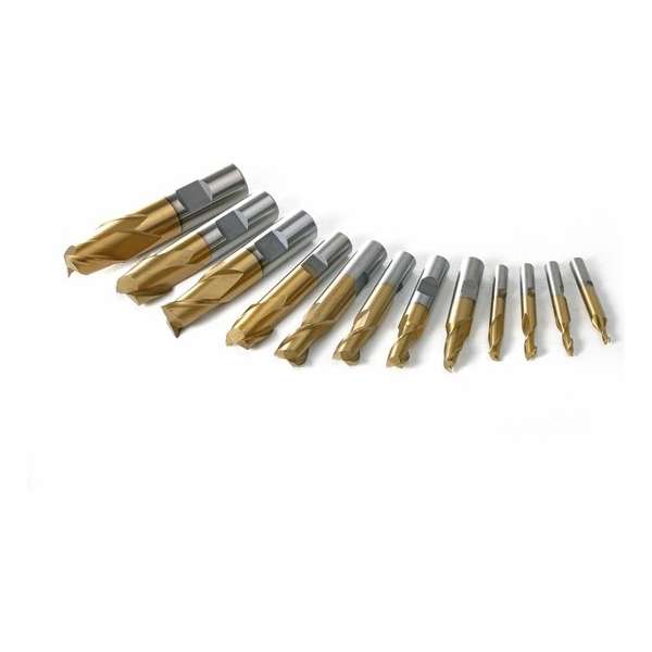 HBM HSS - Tin Spiebaanfrees 8 mm HBM HSS - Tin Spiebaanfrees 8 mm