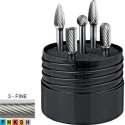 HM set Stiftfrezen Form B, C, D, F, G  Ø 9,5  FINE