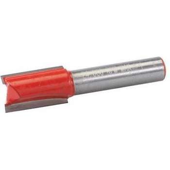 Silverline 8 mm rechte metrische groeffrees 12 x 20 mm