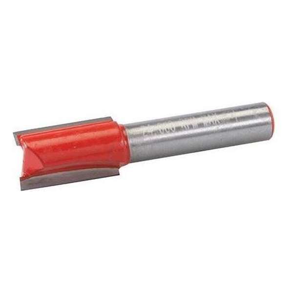 Silverline 8 mm rechte metrische groeffrees 12 x 20 mm Silverline 8 mm rechte metrische groeffrees 12 x 20 mm