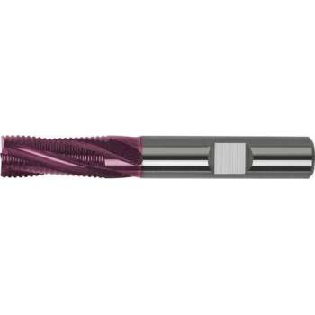 Ruwfrees Typ HR VHM TiAIN DIN6527, lang, vertanding 4 10,0mm FORMAT