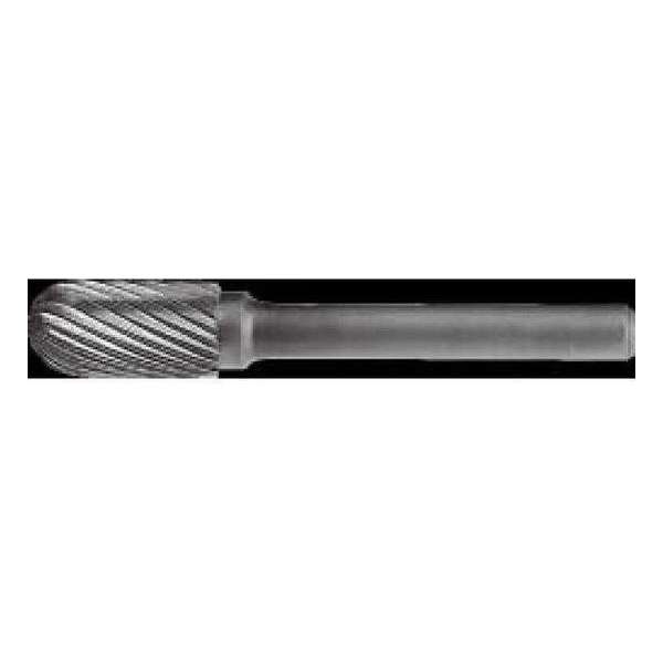 Stiftfrees HM cilindrisch ronde kop 12.7x25mm schacht 6mm Stiftfrees HM cilindrisch ronde kop 12.7x25mm schacht 6mm