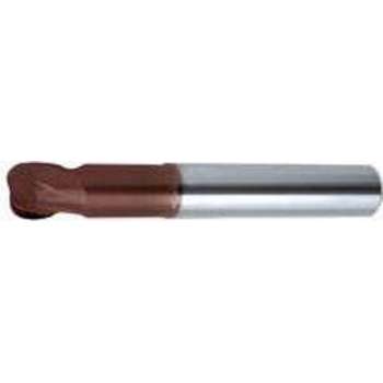 Torusfrees Fabrieksnorm VHM Signum-gecoat Z 2 L 8,0x2,0mm Gühring