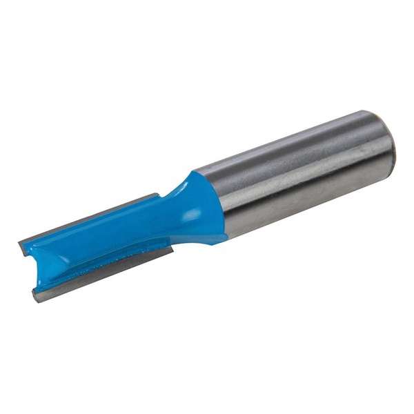 Silverline Rechte Metrische 1/2 Inch Groeffrees - (10 x 25 mm.)