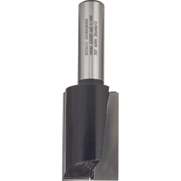 Bosch - Vingerfrezen 12 mm, D1 25 mm, L 40 mm, G 81 mm Bosch - Vingerfrezen 12 mm, D1 25 mm, L 40 mm, G 81 mm