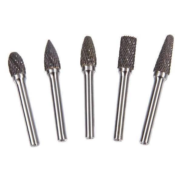 5 Delige Volhardmetalen Frezenset 5 Delige Volhardmetalen Frezenset