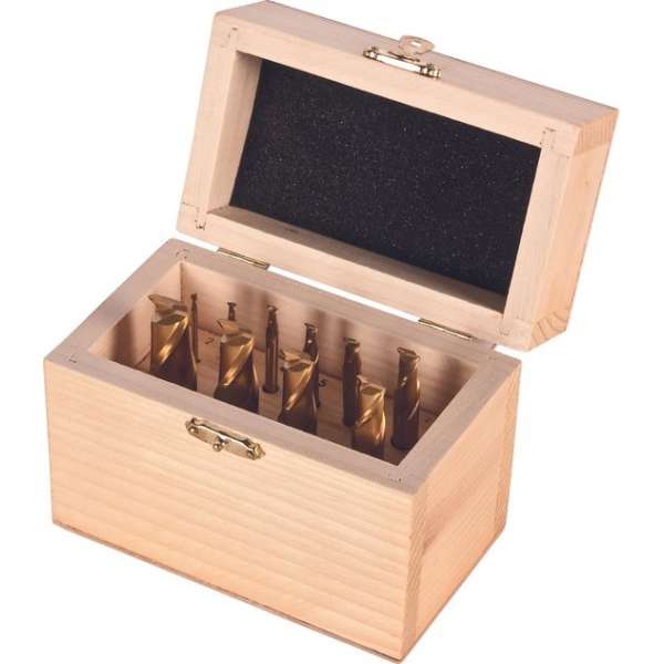 Huvema Set spiebaanfrezen, gecoat - PROMO SET SPK 2 ECO Huvema Set spiebaanfrezen, gecoat - PROMO SET SPK 2 ECO