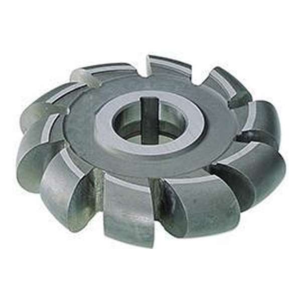 Halfronde profielfrees HSS DIN 856 100x18mm, R9,0 FORMAT