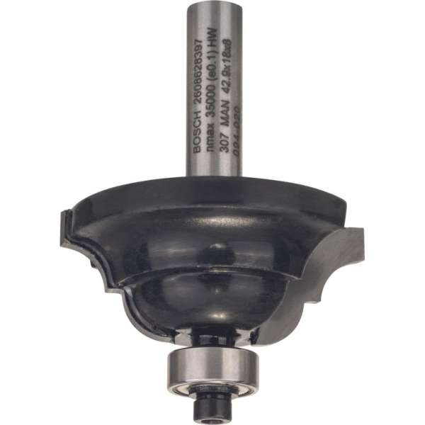 Bosch - Paneelfrees D 8 mm, R1 6,3 mm, B 15 mm, L 18 mm, G 60 mm Bosch - Paneelfrees D 8 mm, R1 6,3 mm, B 15 mm, L 18 mm, G 60 mm
