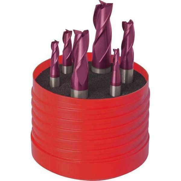 Schachtfrees-set VHM 4-12mm TiAlN 6dlg. FORMAT Schachtfrees-set VHM 4-12mm TiAlN 6dlg. FORMAT