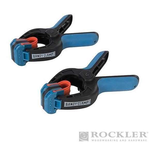 Lijmklemmen met rubberen band, 2 pk. Klein Lijmklemmen met rubberen band, 2 pk. Klein