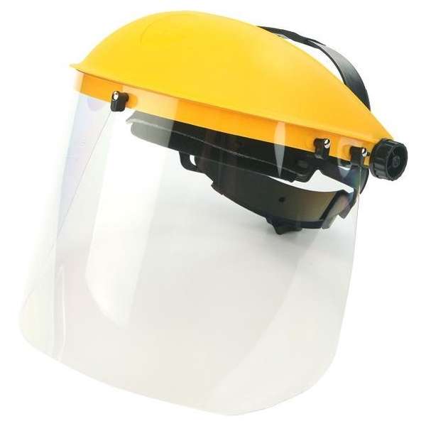 Gelaatscherm Spatmasker - Verstelbaar - Kunststof - 1 stuks Gelaatscherm Spatmasker - Verstelbaar - Kunststof - 1 stuks