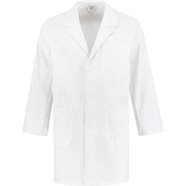 EM Workwear Stofjas 100% katoen - Wit - maat M / 48-50 EM Workwear Stofjas 100% katoen - Wit - maat M / 48-50