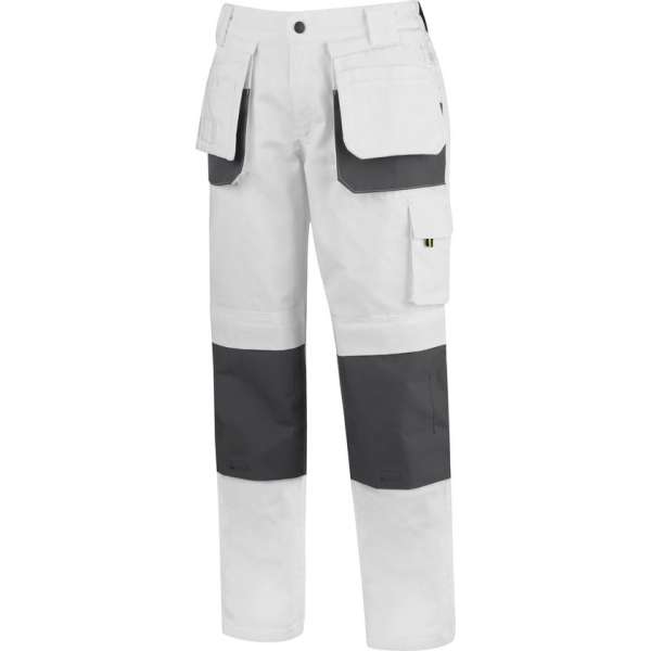 STØRVIK Werkbroek Schilders Heren Wit - Maat XS - DAVID STØRVIK Werkbroek Schilders Heren Wit - Maat XS - DAVID