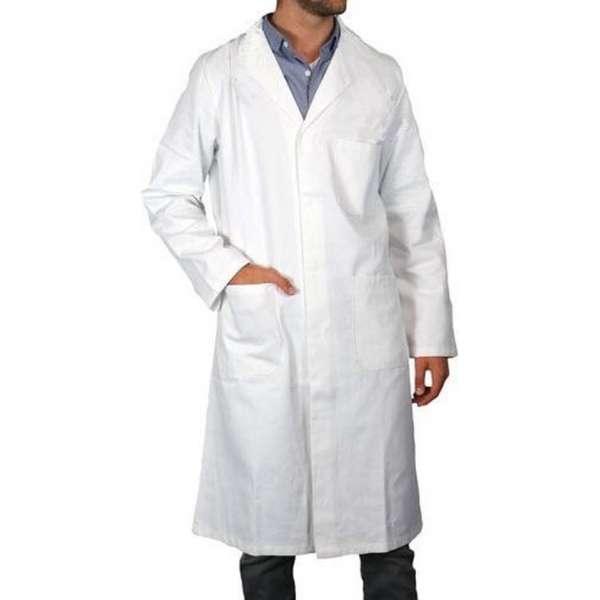 Unisex Laboratoriumjas Maat L Unisex Laboratoriumjas Maat L