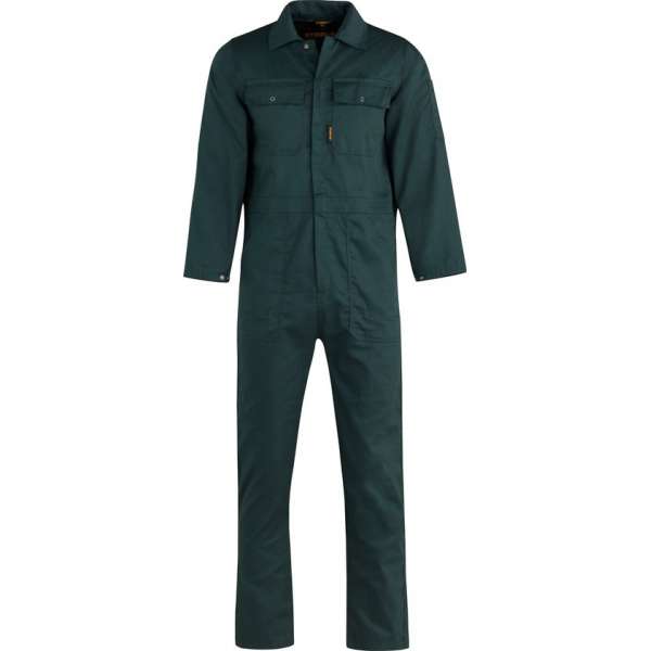 STØRVIK Werkoverall 65% Polyester / 35% Katoen Unisex Groen - Maat 52 - THOMAS STØRVIK Werkoverall 65% Polyester / 35% Katoen Unisex Groen - Maat 52 - THOMAS