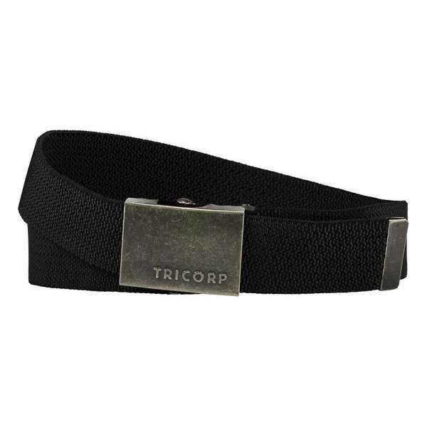 Tricorp riem - stretch - 652003 - zwart Tricorp riem - stretch - 652003 - zwart