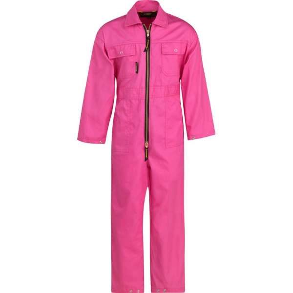 STØRVIK Kinderoverall 100% Katoen Unisex Roze - Maat 116 - NICKY STØRVIK Kinderoverall 100% Katoen Unisex Roze - Maat 116 - NICKY