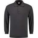 Tricorp casual Polo/Sweater boord - 301005 - Donkergrijs - maat XL