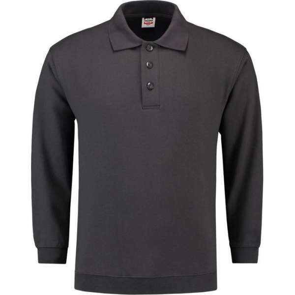 Tricorp casual Polo/Sweater boord - 301005 - Donkergrijs - maat XL Tricorp casual Polo/Sweater boord - 301005 - Donkergrijs - maat XL