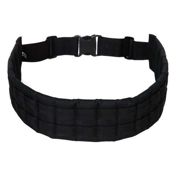 Stealth koppelriem met MOLLE systeem zwart Stealth koppelriem met MOLLE systeem zwart