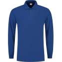 Tricorp Poloshirt lange mouw - Casual - 201009 - Royalblauw - maat 3XL