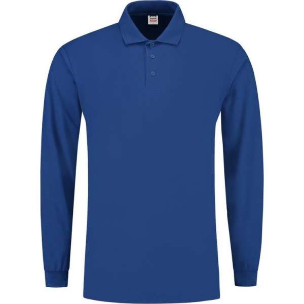 Tricorp Poloshirt lange mouw - Casual - 201009 - Royalblauw - maat 3XL Tricorp Poloshirt lange mouw - Casual - 201009 - Royalblauw - maat 3XL