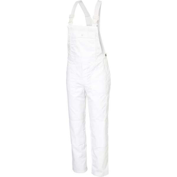 KLM Workwear - Amerikaanse Overall COREY (|tuinbroek| BIB| bretelbroek) - katoen/polyester 300g/m2- Wit KLM Workwear - Amerikaanse Overall COREY (|tuinbroek| BIB| bretelbroek) - katoen/polyester 300g/m2- Wit