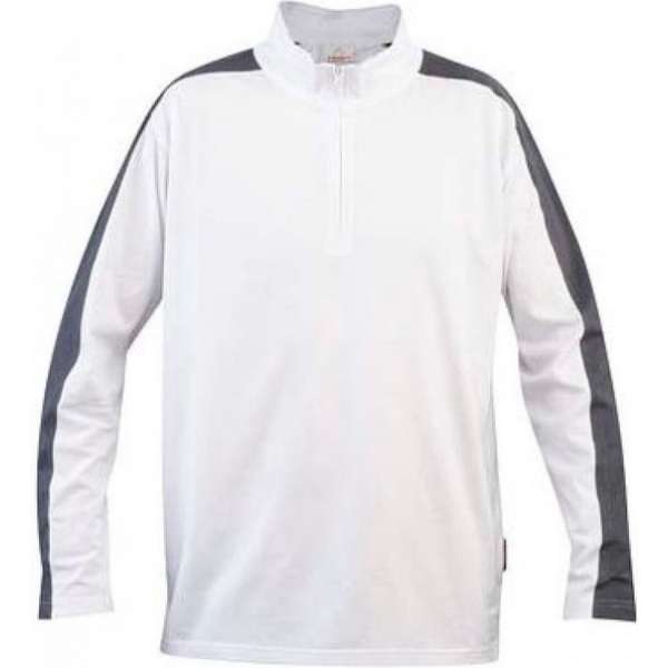 Longsleeve t-shirt Assent Goodwood schilders/stucadoors wit maat XXL Longsleeve t-shirt Assent Goodwood schilders/stucadoors wit maat XXL