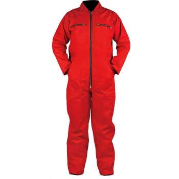 STØRVIK Rally Overall 100% Katoen Unisex Rood - Maat 64 - NIGEL