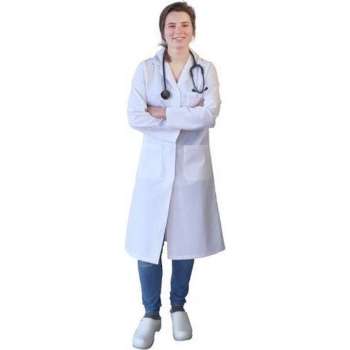 Dames model laboratoriumjas maat XL