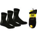 CAT Quarter Werksokken half hoog maat 41-45 ZWART