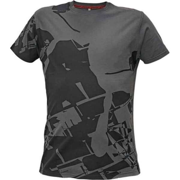 T-shirt Assent Timaru antraciet maat M T-shirt Assent Timaru antraciet maat M