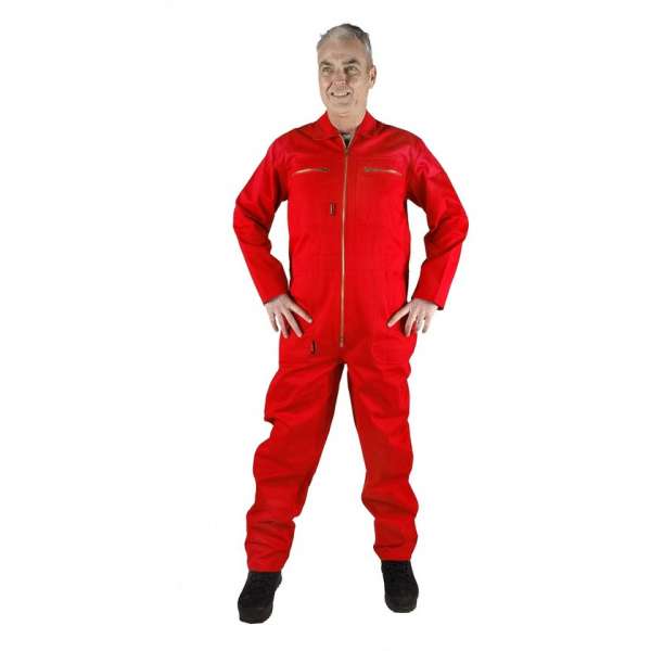 STØRVIK Rally Overall 100% Katoen Unisex Rood - Maat 50 - NIGEL STØRVIK Rally Overall 100% Katoen Unisex Rood - Maat 50 - NIGEL