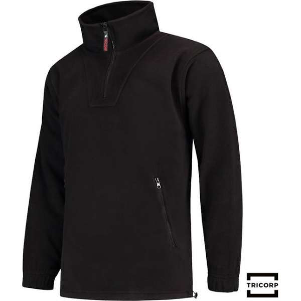 Tricorp Fleece sweater - Casual - 301001 - Zwart - maat S Tricorp Fleece sweater - Casual - 301001 - Zwart - maat S