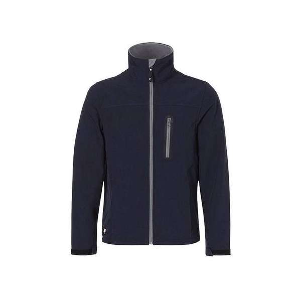 JMP Wear 3VP-M060014 Bolivia Blauw Softshell Jas Uniseks JMP Wear 3VP-M060014 Bolivia Blauw Softshell Jas Uniseks
