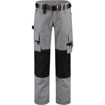 Tricorp worker / werkbroek canvas met cordura grijs/zwart TWC2000 maat 55