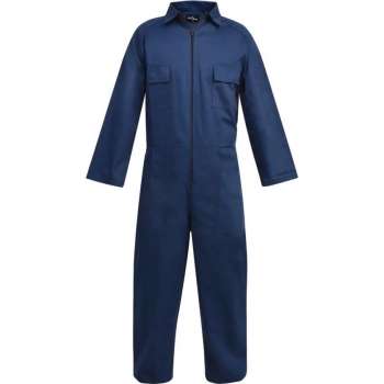 vidaXL Mannen overall maat XXL blauw