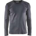 Blåkläder 3314-1032 T-shirt lange mouwen Grijs maat XL