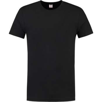 Tricorp T-shirt fitted - Casual - 101004 - Zwart - maat M