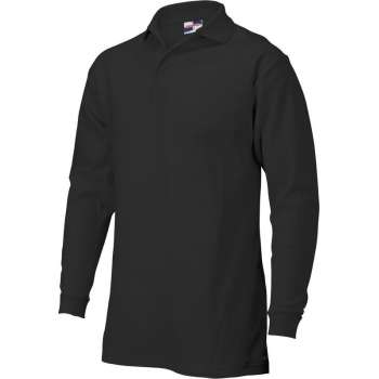 Tricorp Poloshirt lange mouw - Casual - 201009 - Navy - maat XXL