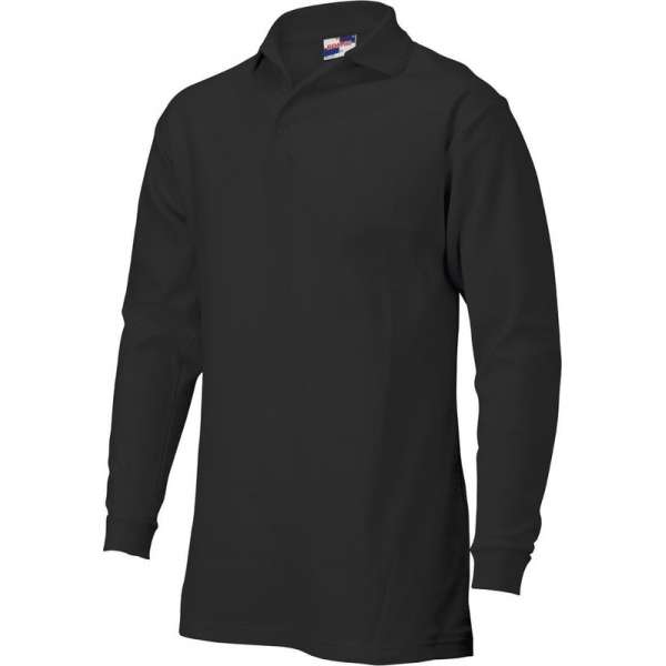 Tricorp Poloshirt lange mouw - Casual - 201009 - Navy - maat XXL Tricorp Poloshirt lange mouw - Casual - 201009 - Navy - maat XXL