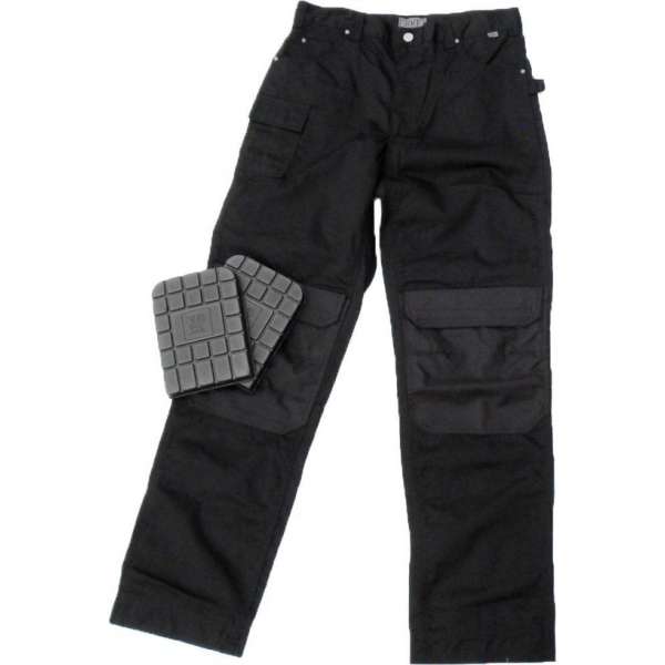 BMT Werkbroek Stanley Zwart Maat 52 BMT Werkbroek Stanley Zwart Maat 52