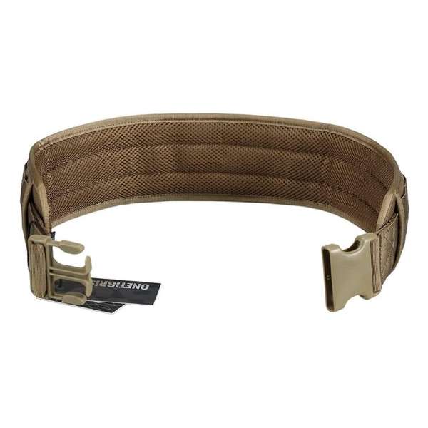 verstelbare militaire tactische riem met afneembare dikke pad, 1000d Nylon maat M Kleur bruin Airsoft, paintball verstelbare militaire tactische riem met afneembare dikke pad, 1000d Nylon maat M Kleur bruin Airsoft, paintball