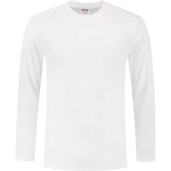 Tricorp t-shirt lange mouw - Casual - 101006 - wit - maat M Tricorp t-shirt lange mouw - Casual - 101006 - wit - maat M