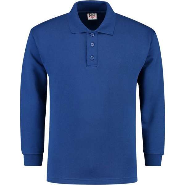 Tricorp polosweater - Casual - 301004 - koningsblauw - maat L Tricorp polosweater - Casual - 301004 - koningsblauw - maat L