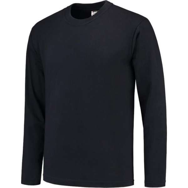 Tricorp t-shirt lange mouw - Casual - 101006 - navy - maat XXL Tricorp t-shirt lange mouw - Casual - 101006 - navy - maat XXL